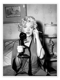 Poster Marilyn on the Phone
