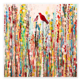 Wall art print Sing For Me Again Mama - Sylvie Demers