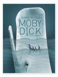 Wall art print Moby Dick - Dieter Braun