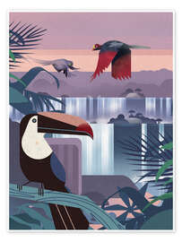 Wall art print Rainforest - Dieter Braun