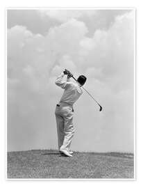 Wall art print Tee-Off