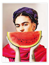 Wall art print Watermelon Frida - Dikhotomy