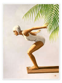 Wall art print Ready to Jump III - Sarah Morrissette