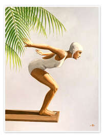 Wall art print Ready to Jump IV - Sarah Morrissette