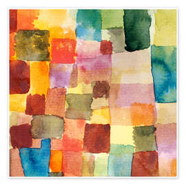 Wall art print Untitled, 1914 - Paul Klee