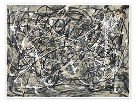 Poster Pollock Homage I