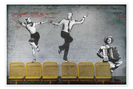 Poster Banksy - Dancing Couple - Pineapple Licensing