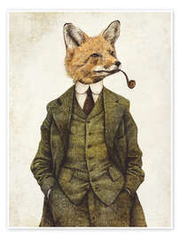 Wall art print Lord Fox - Mike Koubou
