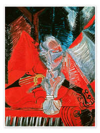 Wall art print Homage to Mozart - Raoul Dufy