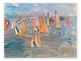 Wall art print Regatta - Raoul Dufy