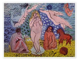 Wall art print Aphrodite - Raoul Dufy