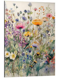 Aluminium print Wildflowers II - Ryley Gray