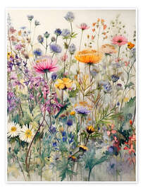 Wall art print Wildflowers II - Ryley Gray