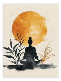 Wall art print Zen - DejaReve