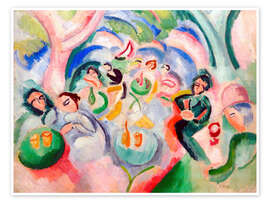 Wall art print The aperitif, 1908 - Raoul Dufy