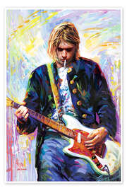 Poster Kurt Cobain - Leon Devenice