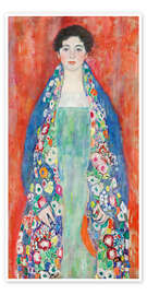 Wall art print Portrait of Miss Lieser - Gustav Klimt