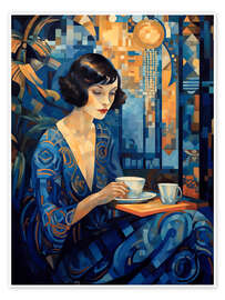 Poster Art Deco Café - Frank Daske