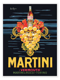 Poster Martini Advertising Poster II - Vintage Advertising Collection