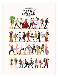 Poster Everybody Dance Now - Nour Tohme
