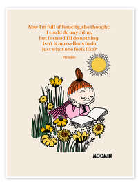 Wall art print Isn't it marvellous to do just what one feels like? - Mymble