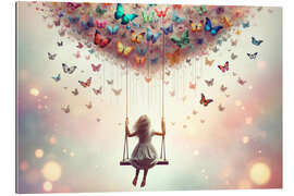 Gallery print Dreamflight on Butterfly Wings - Michael artefacti