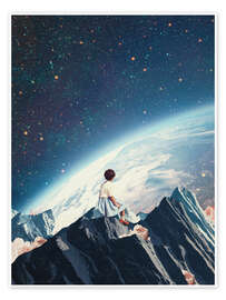 Wall art print The worlds you taught Me - Frank Moth