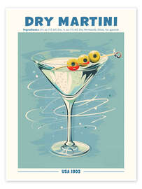 Poster Dry Martini, USA 1903 - TAlex