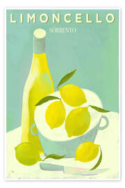 Poster Limoncello di Sorrento - Marco Marella