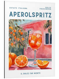 Aluminium print Estate Italiana - Aperol Spritz - Ohkimiko