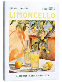 Canvas print Estate Italiana - Limoncello - Ohkimiko