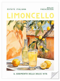 Wall sticker Estate Italiana - Limoncello - Ohkimiko
