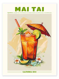 Poster Mai Tai, California 1944 - TAlex