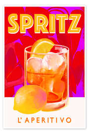 Poster Spritz, l'aperitivo italiano - Marco Marella