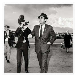 Poster Gregory Peck, Switzerland, 1966