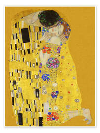 Wall art print The Kiss - Gustav Klimt