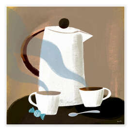 Wall art print Good Morning Italian Coffee - Marco Marella
