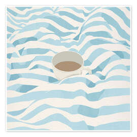 Poster Coffee in bed - Giselle Dekel