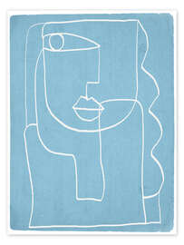 Wall art print Abstract Line III - ThingDesign