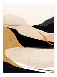 Wall art print Abstrakte Landschaft - ThingDesign