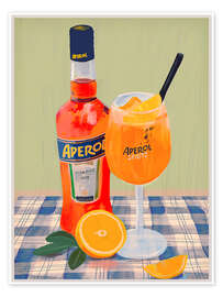 Wall art print Aperol Spritz - ThingDesign