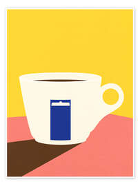 Wall art print Tazza - Cup - Rosi Feist