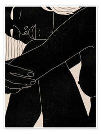 Wall art print Abstract Art Nude - ThingDesign