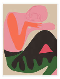 Wall art print Selflove Portrait - ThingDesign