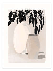 Wall art print Vase Plant - ThingDesign