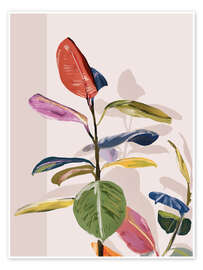 Wall art print House Plant II - ThingDesign
