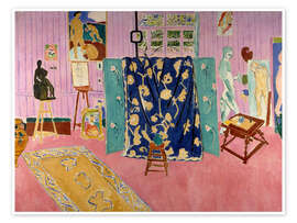 Wall art print The Painter's Studio, 1911 - Henri Matisse