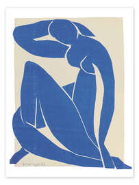 Wall art print Blue Nude - Henri Matisse