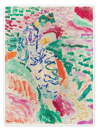 Wall art print La Japonaise: Woman beside the Water, 1905 - Henri Matisse
