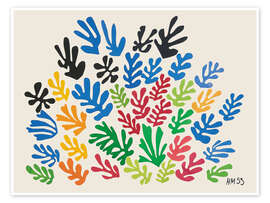 Wall art print The Sheaf (La Gerbe), 1953 - Henri Matisse